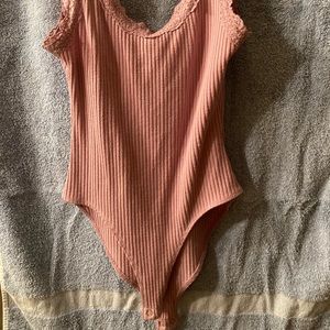 Pink bodysuit Forever 21